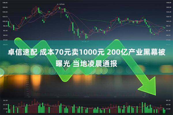 卓信速配 成本70元卖1000元 200亿产业黑幕被曝光 当地凌晨通报